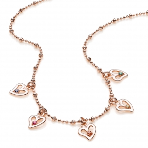 Collana in Argento con zirconi